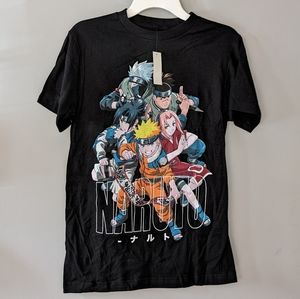 New! NARUTO Anime Shonen Jump Cast Size S T-Shirt